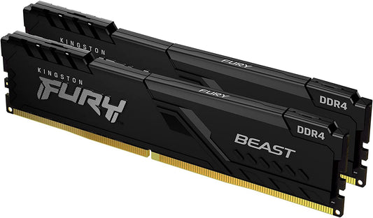 RAM 32GB Kingston FURY Beast , 2x16GB 3600Mhz DDR4 - Albagame