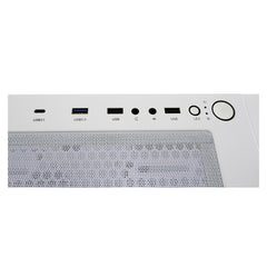 Case LC-Power 711MB ARGB , Micro ATX , White - Albagame