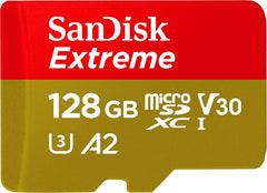 MicroSDXC 128GB SanDisk Extreme - Albagame