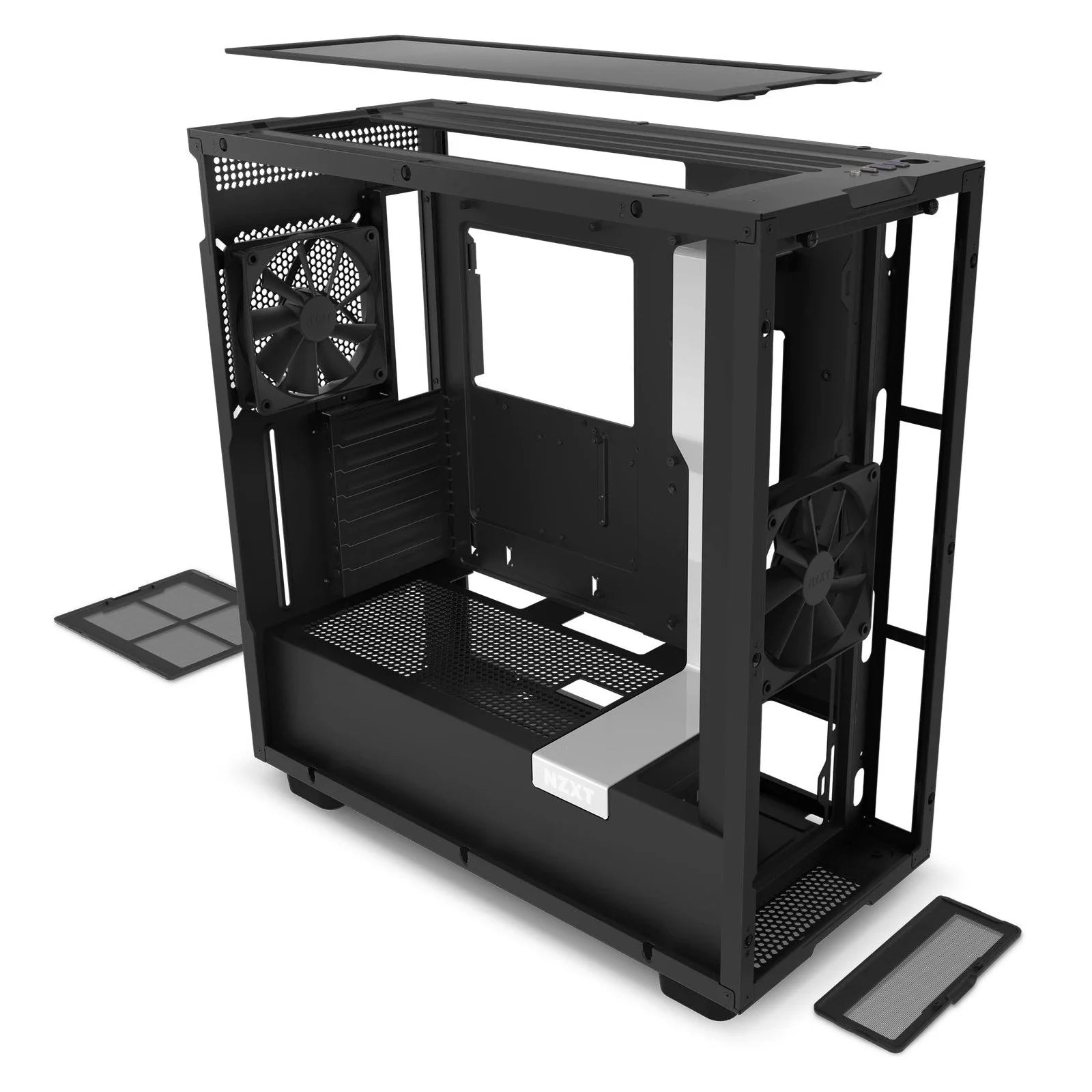 Case NZXT H7 , ATX , White/Black - Albagame