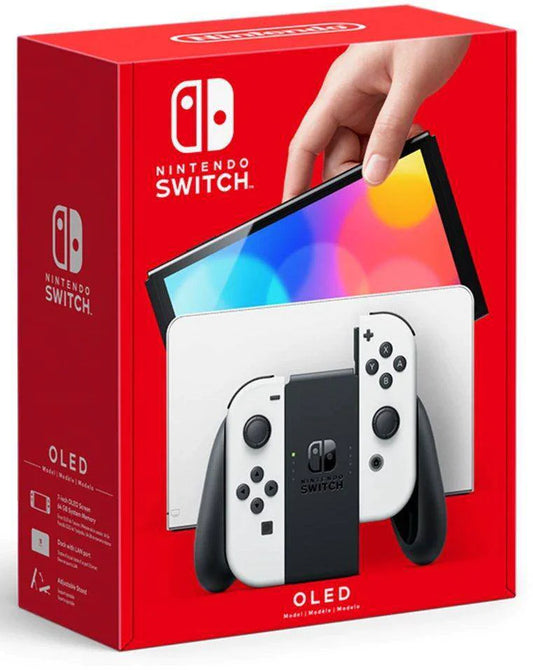 U-Console Nintendo Switch Oled (White Joy-Con) - Albagame