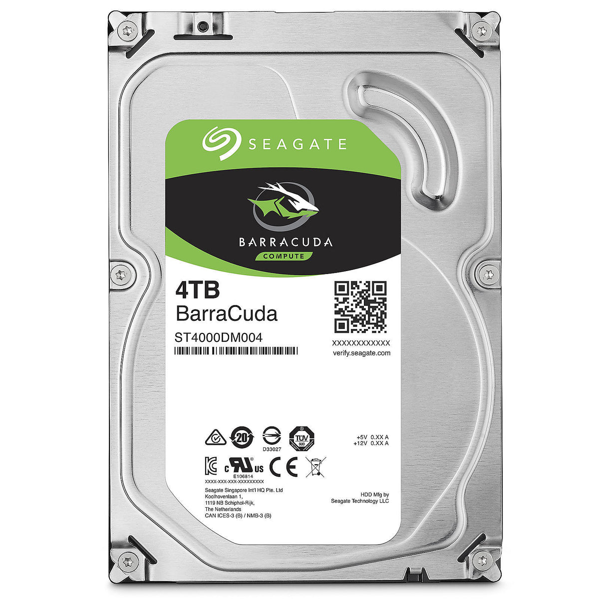 4TB Seagate BarraCuda SATA 3.5" - Albagame