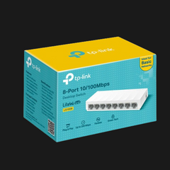 8 Porta Fast TP-Link LiteWave Switch - Albagame