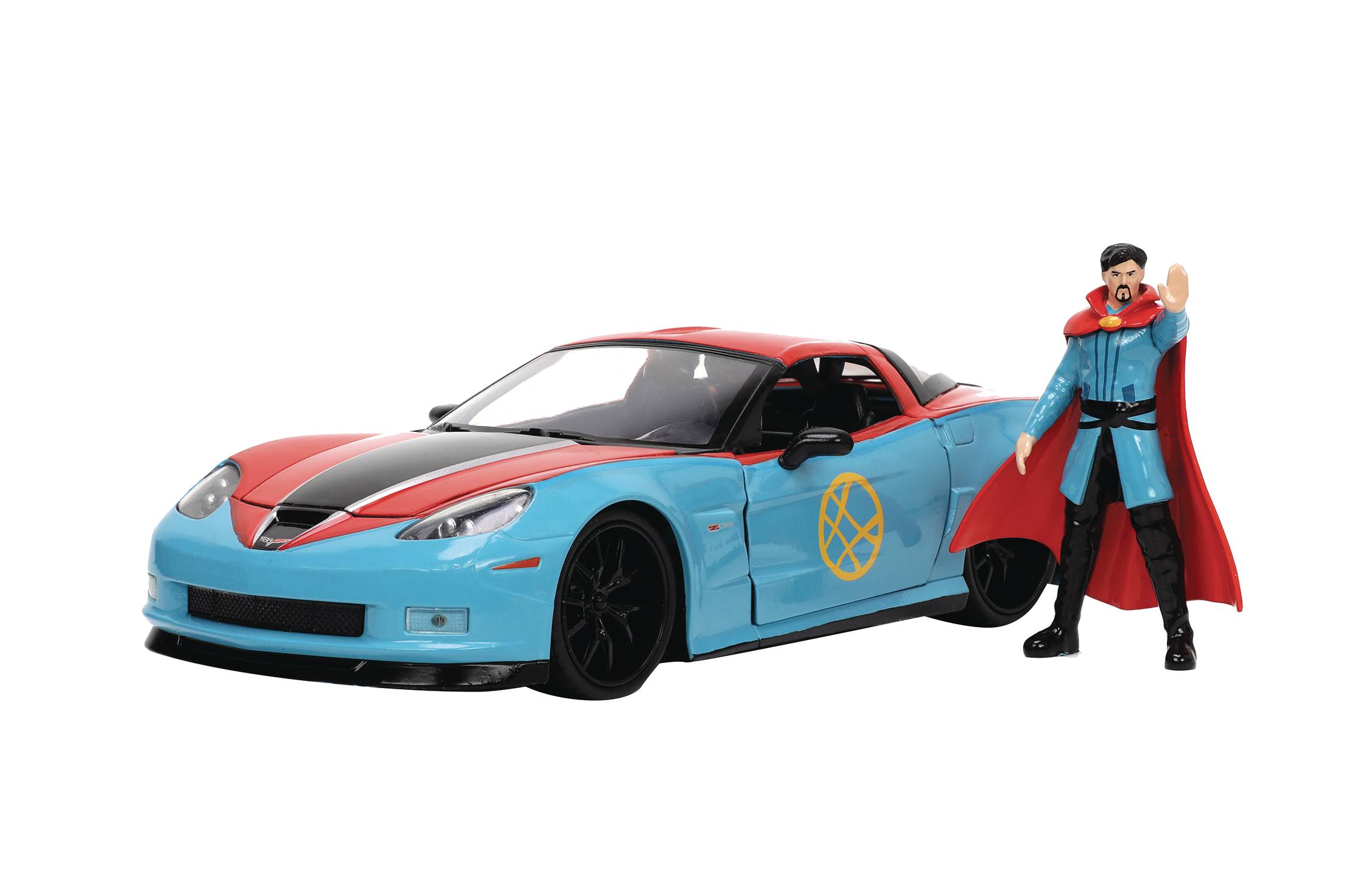 Vehicle Jada Chevrolet Corvette Z06 2006 With Doctor Strange 1:24 - Albagame