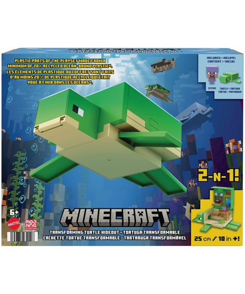 Set Minecraft Transforming Turtle Hideout - Albagame