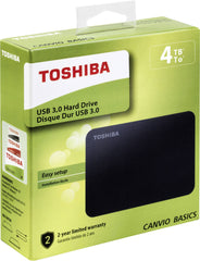 4TB Toshiba Canvio 2.5" USB 3.2 Gen1  (External Hard Drive) - Albagame