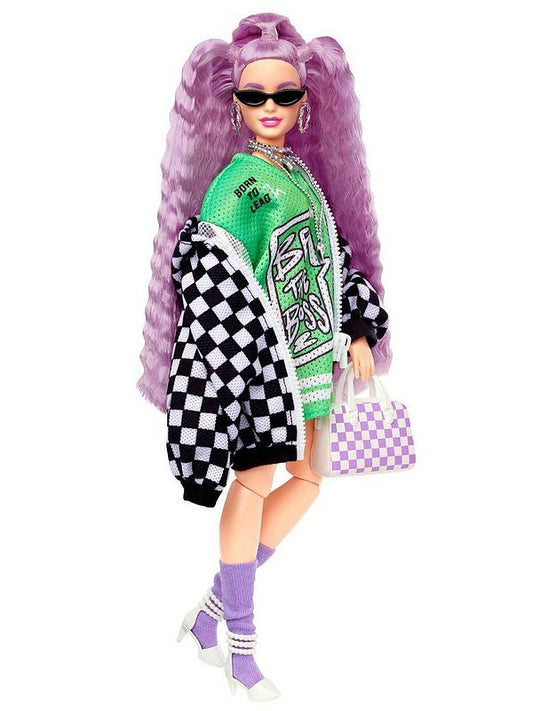 Doll Barbie Extra Chequered Jacket - Albagame