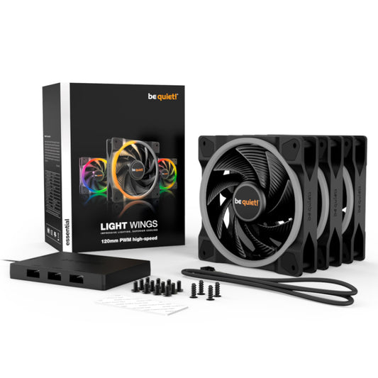 FAN be quiet! LIGHT WINGS , 120mm ARGB - Albagame
