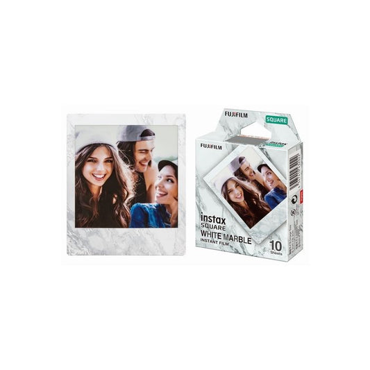 Colorfilm Instax Square White Marble (10/Pk) - Albagame