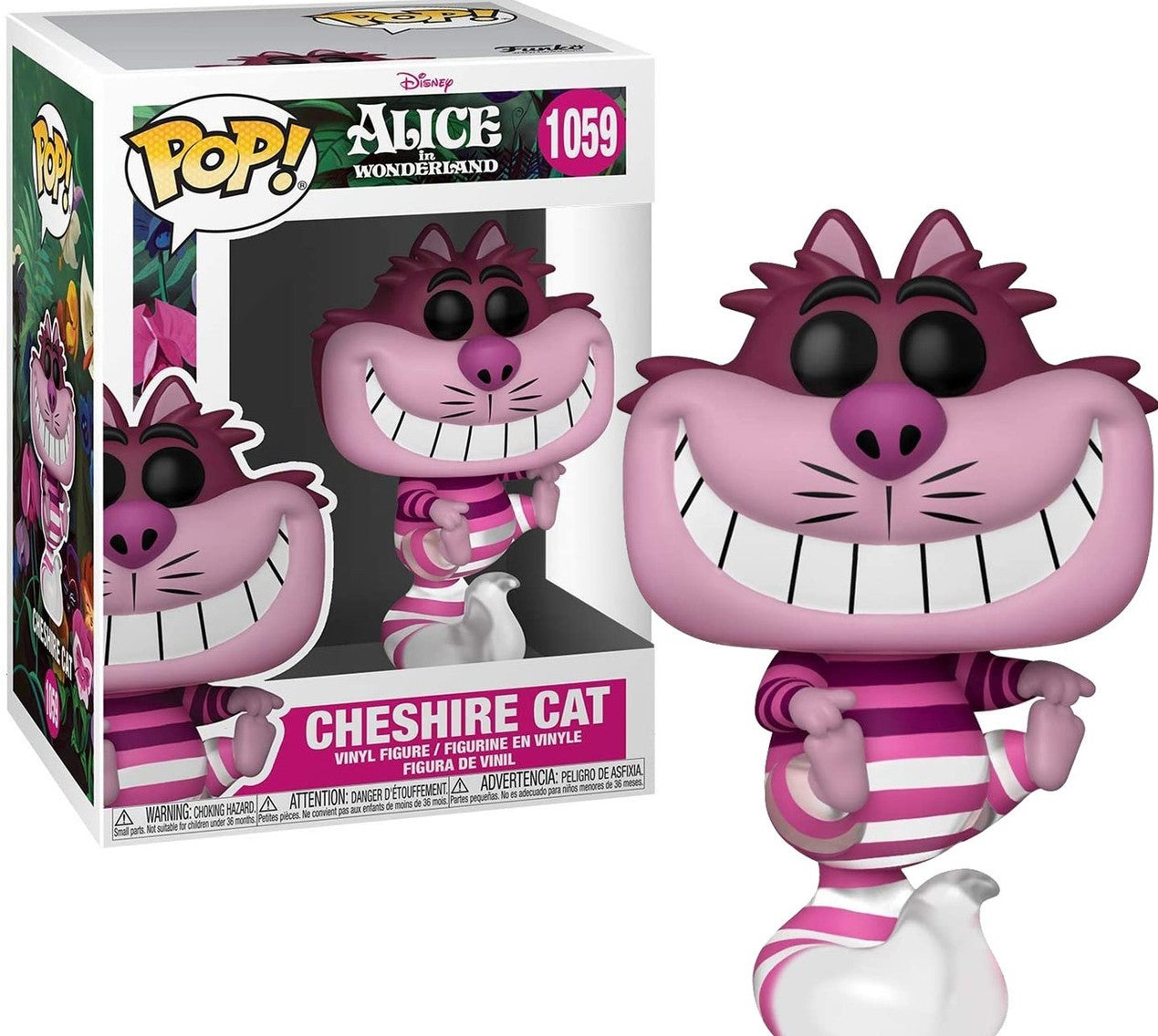 Figure Funko Pop! Vinyl Disney 1059: Alice in Wonderland Cheshire Cat - Albagame