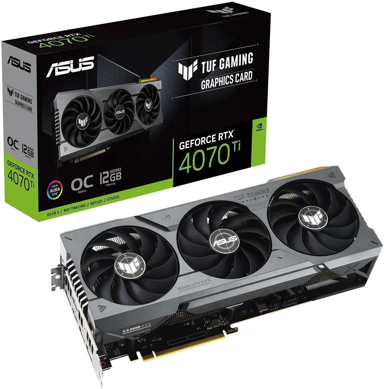 ASUS TUF Gaming OC GeForce RTX 4070 Ti 12GB GDDR6X - Albagame