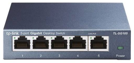 5 Porta Gigabit TP-Link Metalic Switch - Albagame