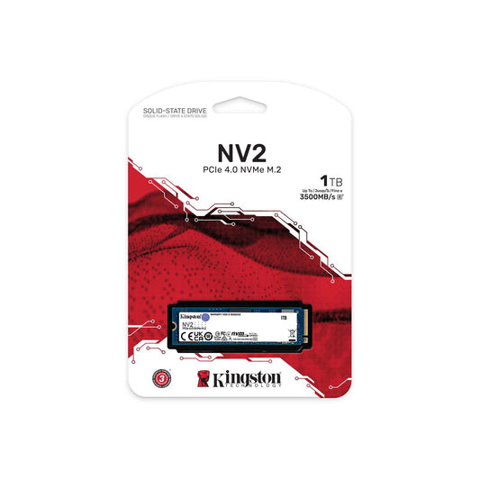 1TB Kingston NV2 NVMe PCIe M.2 SSD - Albagame