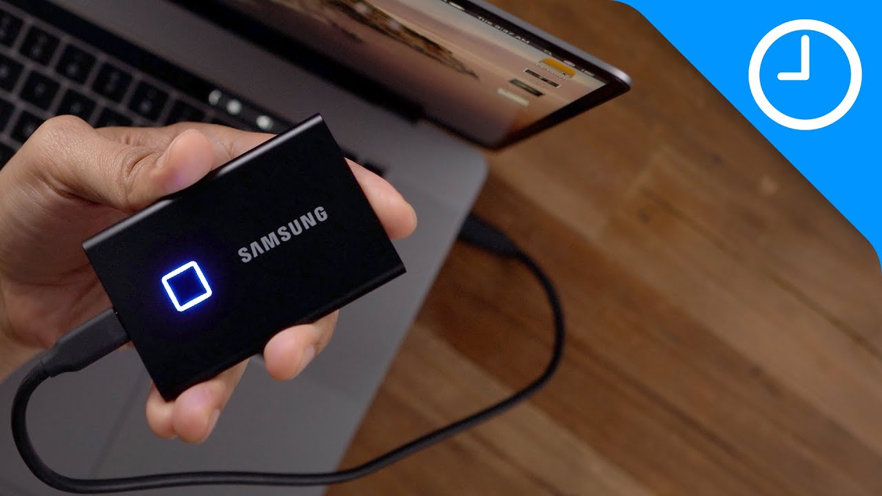 1TB Samsung T7 Touch USB 3.2 Gen2  (External SSD) - Albagame