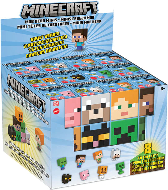 Mini Fgure Minecraft Mob Head Steve - Albagame