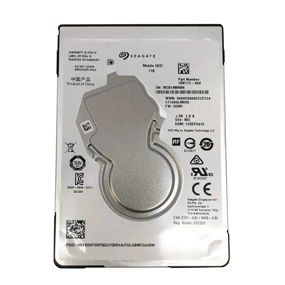 HDD 2.5" 1TB Seagate - Albagame