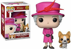 Figure Funko Pop! Royals 01: Queen Elizabeth II Pink - Albagame