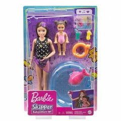 Doll Barbie Skipper Babysitter INC Pool & Toddler - Albagame