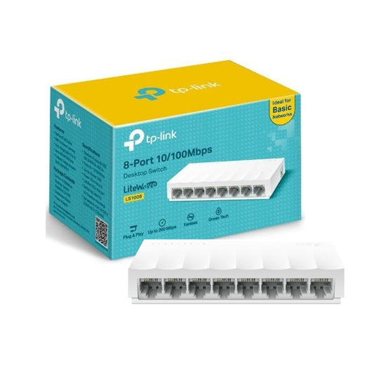 8 Porta Fast TP-Link LiteWave Switch - Albagame